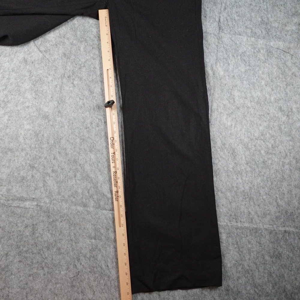 Ralph Lauren Pants Women 4 Black Wool Blend Wide Leg Professional Old Money - Picture 2 of 11